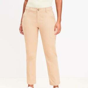 NWT Loft Monroe Slim Chino Pants Size 16